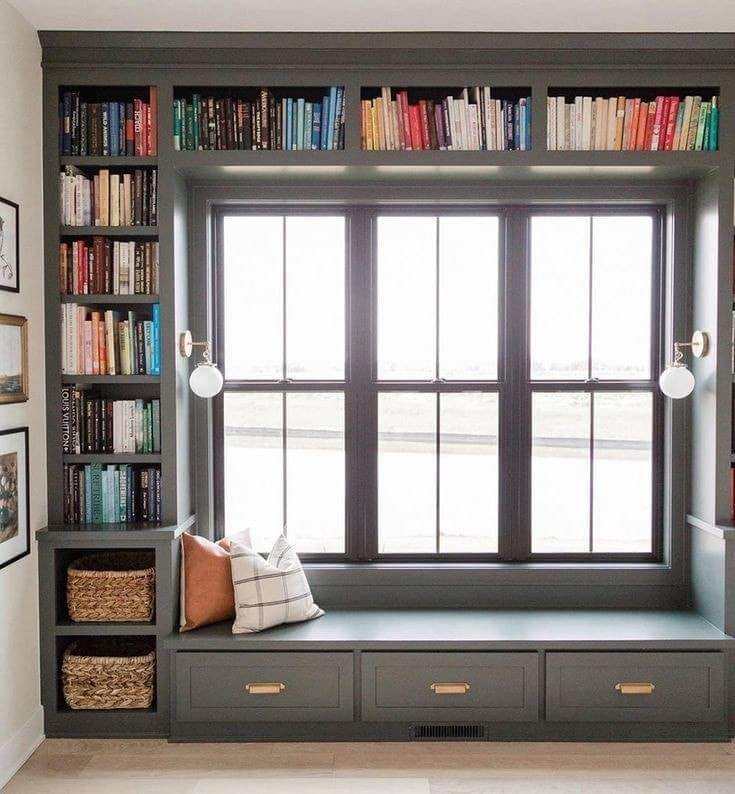 You will fall in love with these 19 reading corner designs - 135