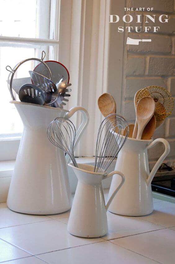 19 cheap storage ideas for your own kitchen utensils - 131