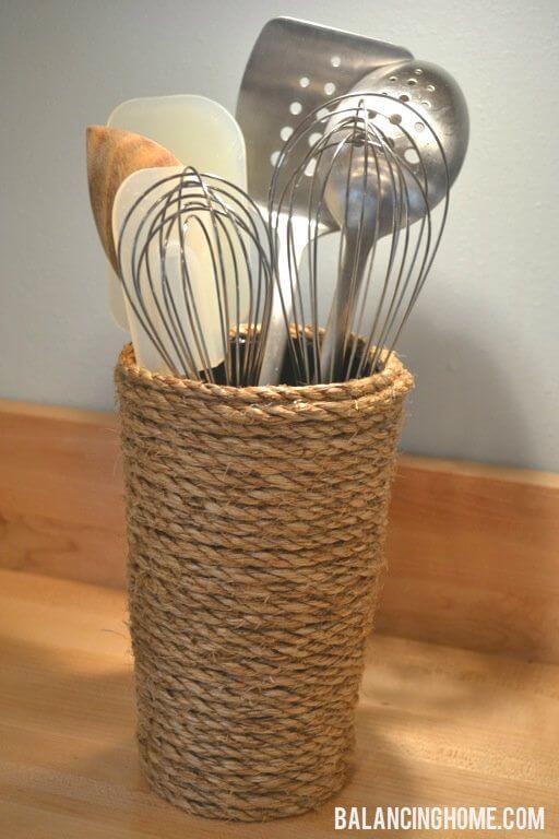 19 cheap storage ideas for your own kitchen utensils - 155