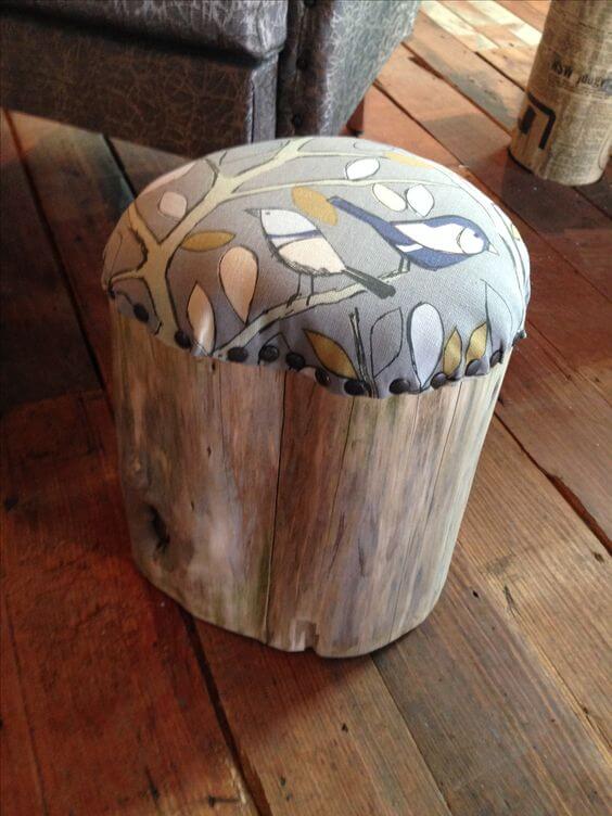 Creative Ottoman DIY Ideas from Recycled Items - 131