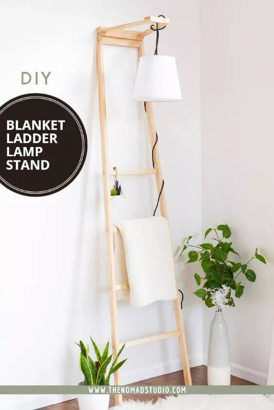 21 do-it-yourself old ladder projects for home decor - 145