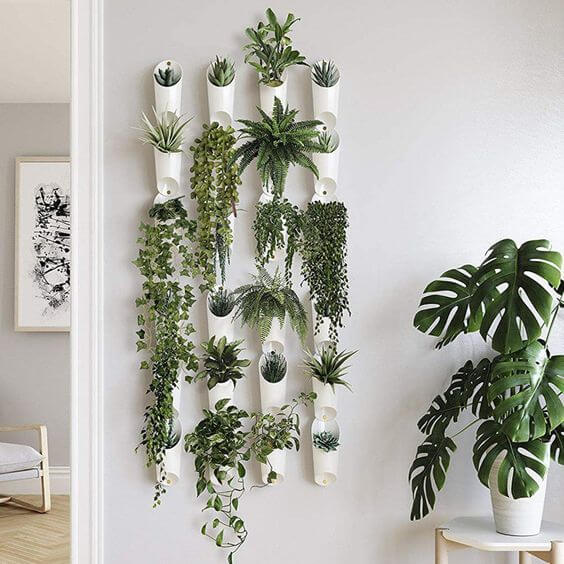 27 DIY PVC projects to decorate the house - 195