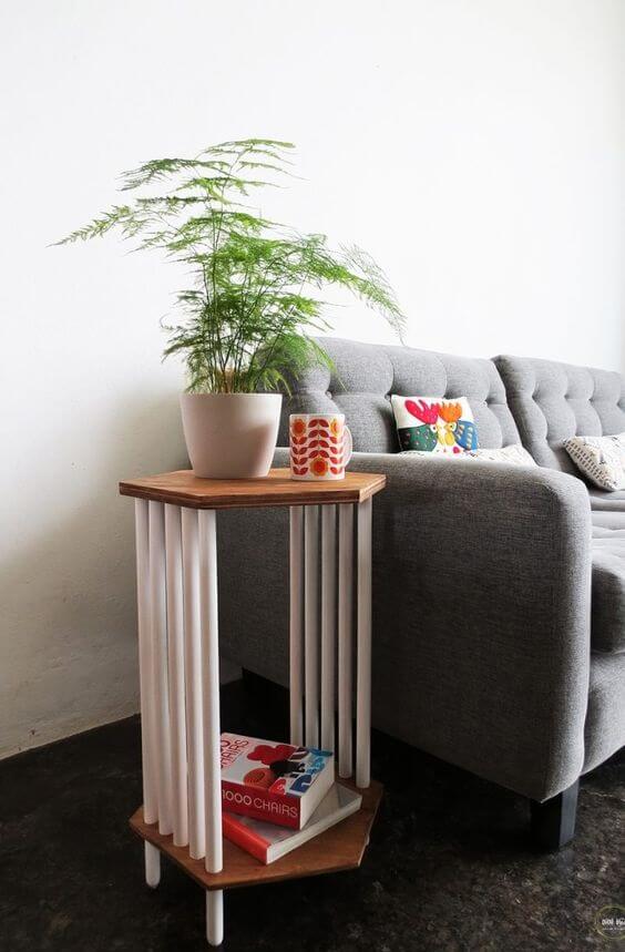 27 DIY PVC projects to decorate the house - 169