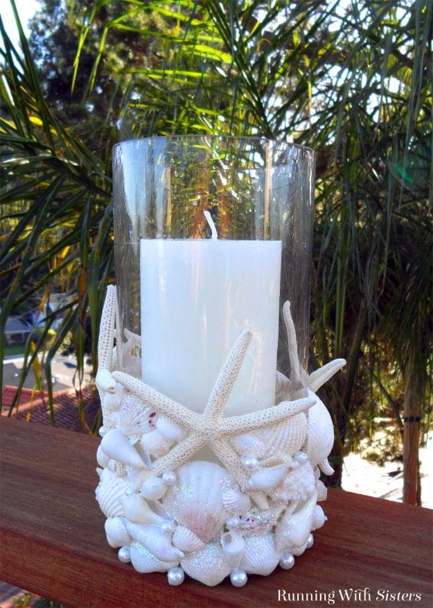 Easy DIY seashell ideas to decorate houses - 15