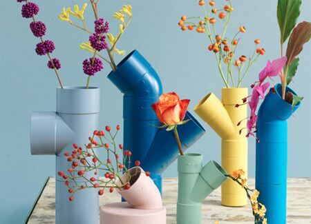 21 ideas for recycled DIY flower vases - 155