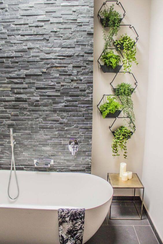 33 adorable bathroom plant shelf ideas - 231