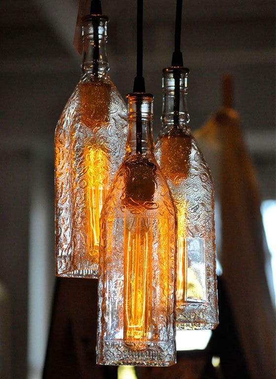 Creative DIY bottle lamp decoration ideas to decorate your home - 69