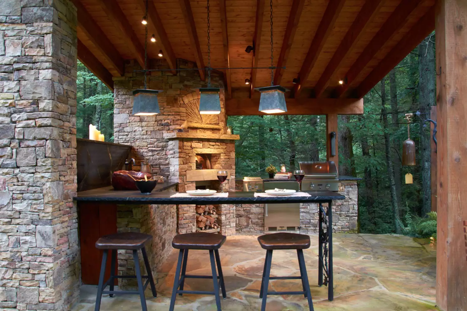 26 dreamy outdoor kitchen ideas for nature lovers