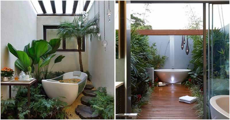 25 Mind-blowing Tropical Design Ideas For Your Bathroom