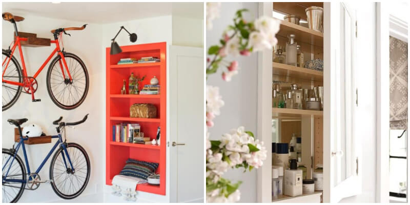 25 Clever In-wall Storage Ideas For Your Home