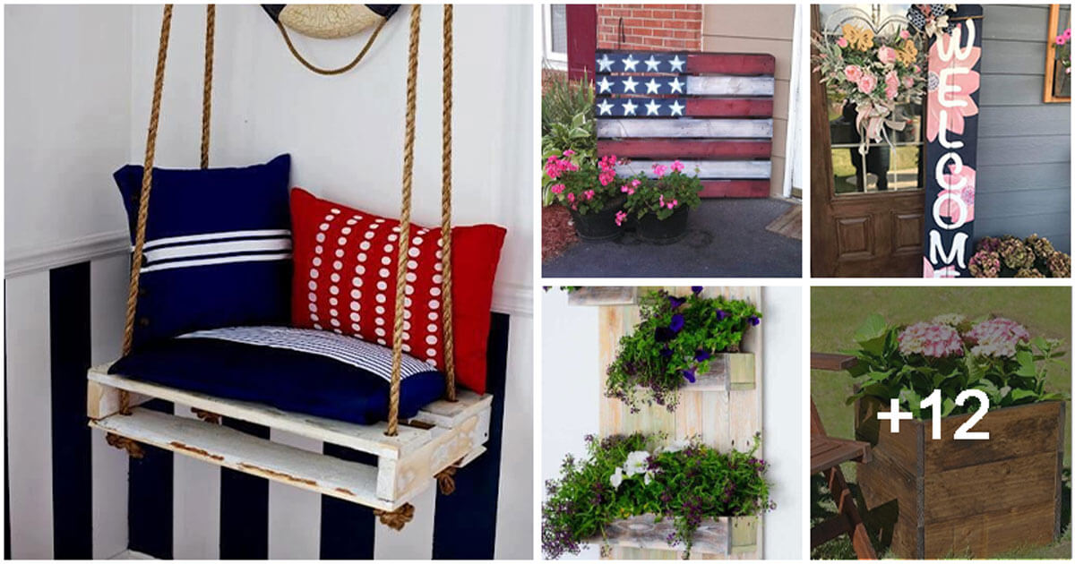 DIY Pallet Projects For Front Porch That You Can Make Easily
