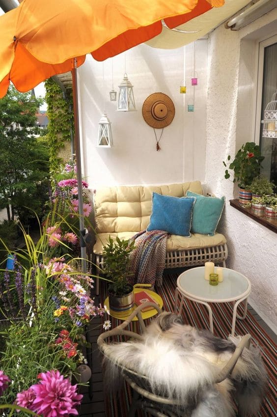 30 balcony decoration ideas for this summer - 73