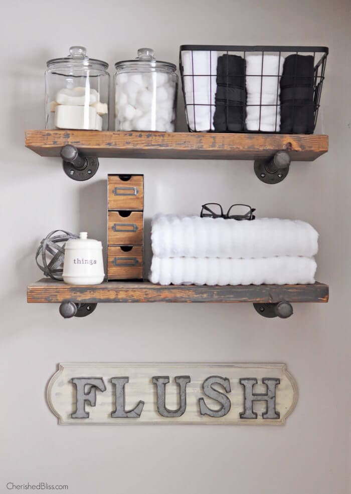 Creative and easy DIY project for your bathroom - 77