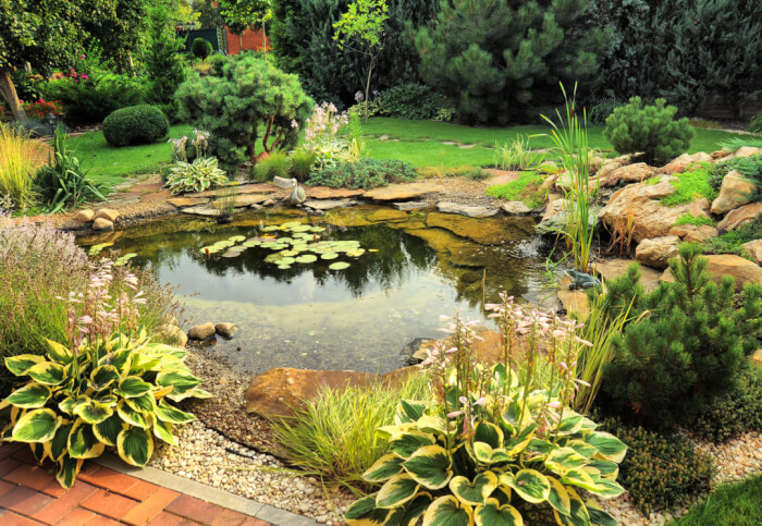 27 creative ponds in the garden - 185