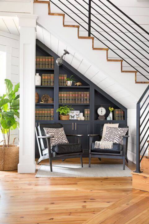 23 brilliant decoration ideas under the stairs - 165
