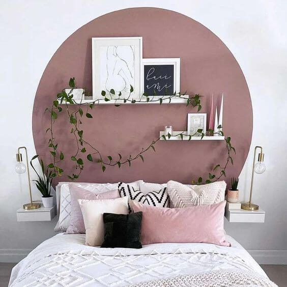 23 creative wall decoration in the bedroom - 175