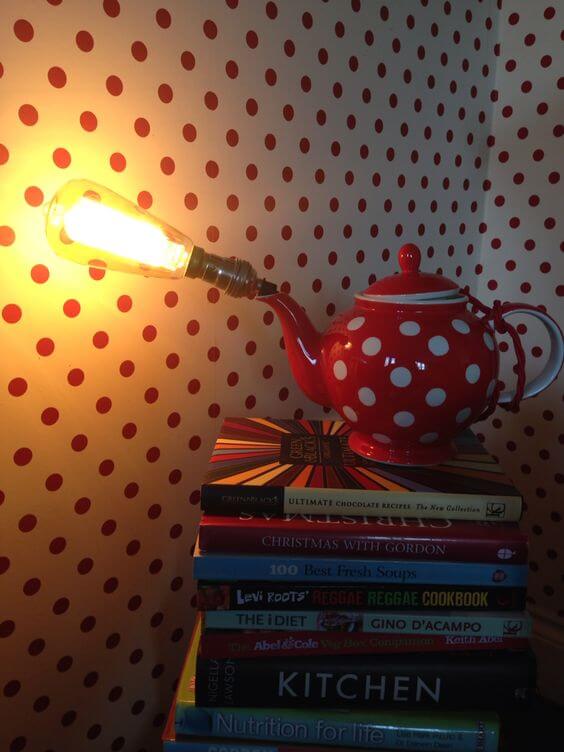 23 DIY ideas to use old teapots for home and garden - 149