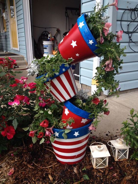 25 fun patriotic DIY outdoor decorations - 171