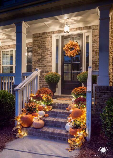 30 beautiful porch decorations for fall - 189