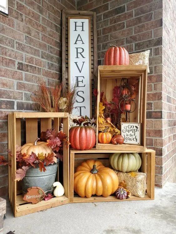 30 beautiful porch decorations for fall - 195