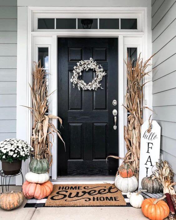 30 beautiful porch decorations for fall - 197
