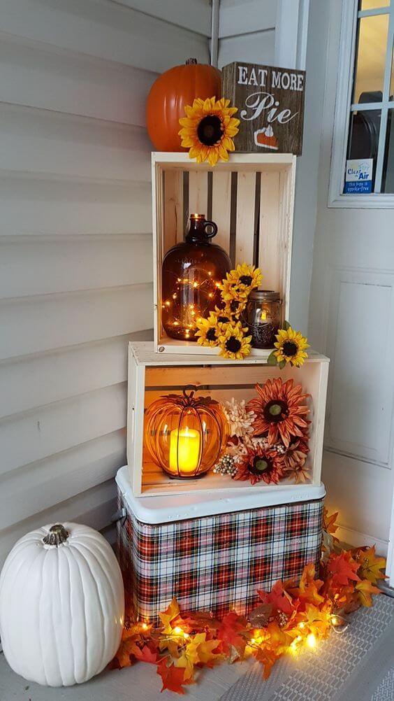 30 beautiful porch decorations for fall - 201