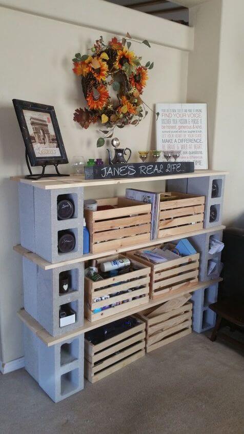19 cool ways to use DIY Cinder Block for your home - 147