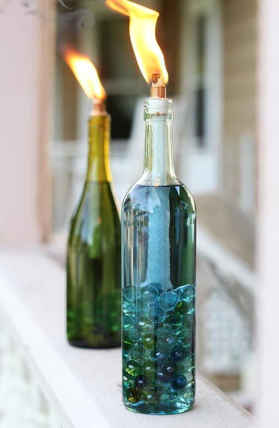 30 cool and fun glass bottle crafts - 213
