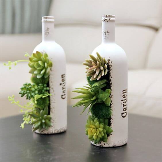 30 cool and fun glass bottle crafts - 217