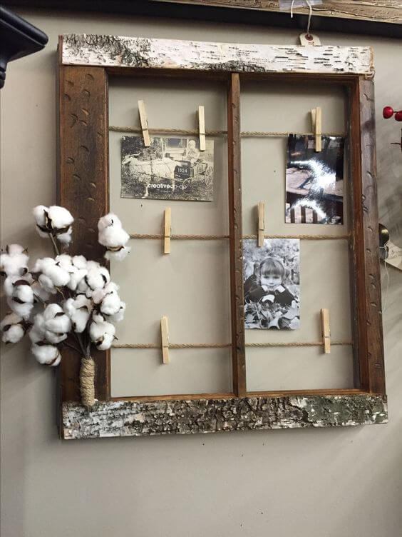 26 creative DIY ideas with old picture frames - 179