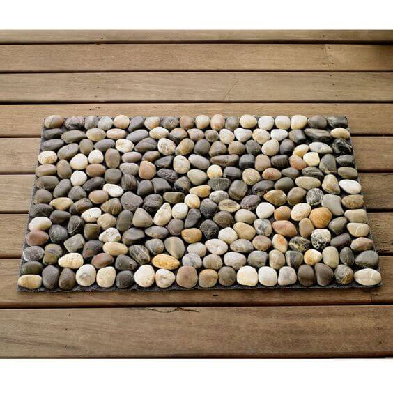 20 DIY river rock and stone ideas to decorate your home - 163