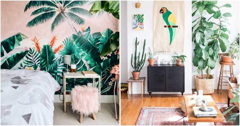 26 Stunningly Beautiful Tropical Home Decor Ideas