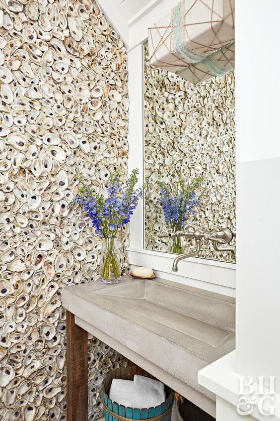 31 DIY ideas for home decoration with sea shells - 211