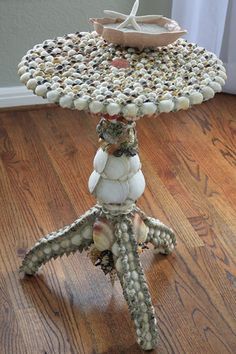31 DIY ideas for home decoration with sea shells - 217