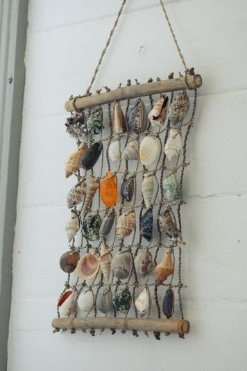 31 DIY ideas for home decoration with sea shells - 225