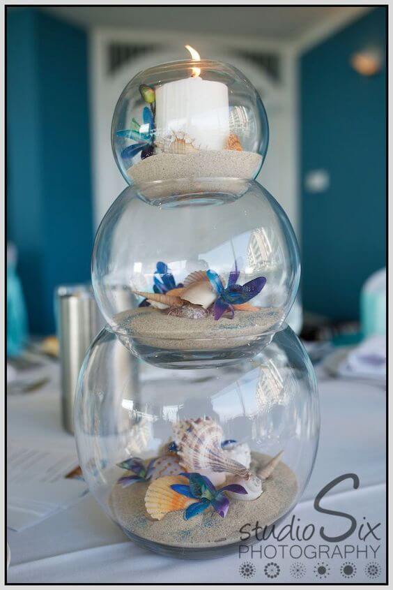 31 DIY ideas for home decoration with sea shells - 243