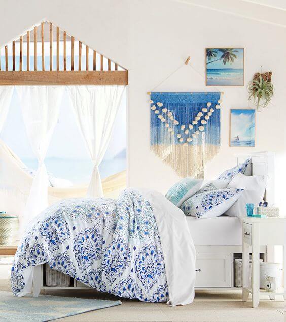 46 beautiful ways to turn your bedroom into a sea paradise - 339