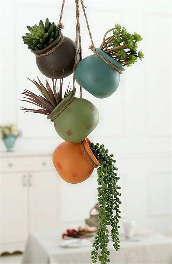 47 stunning ways to display plants in your living space - 353