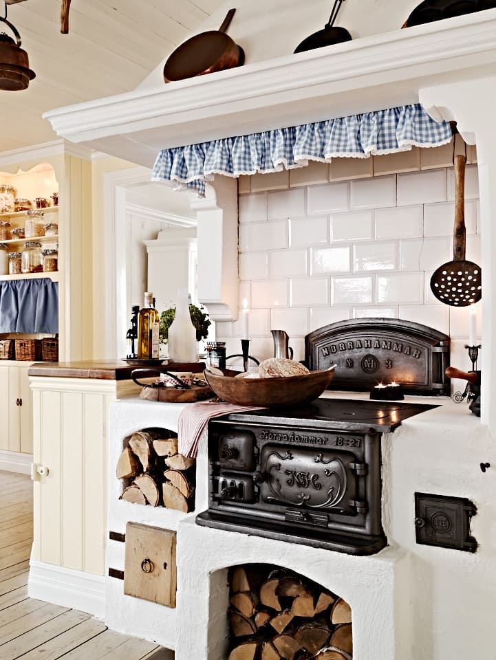 16 kitchen ideas with firewood that you will crave - 123