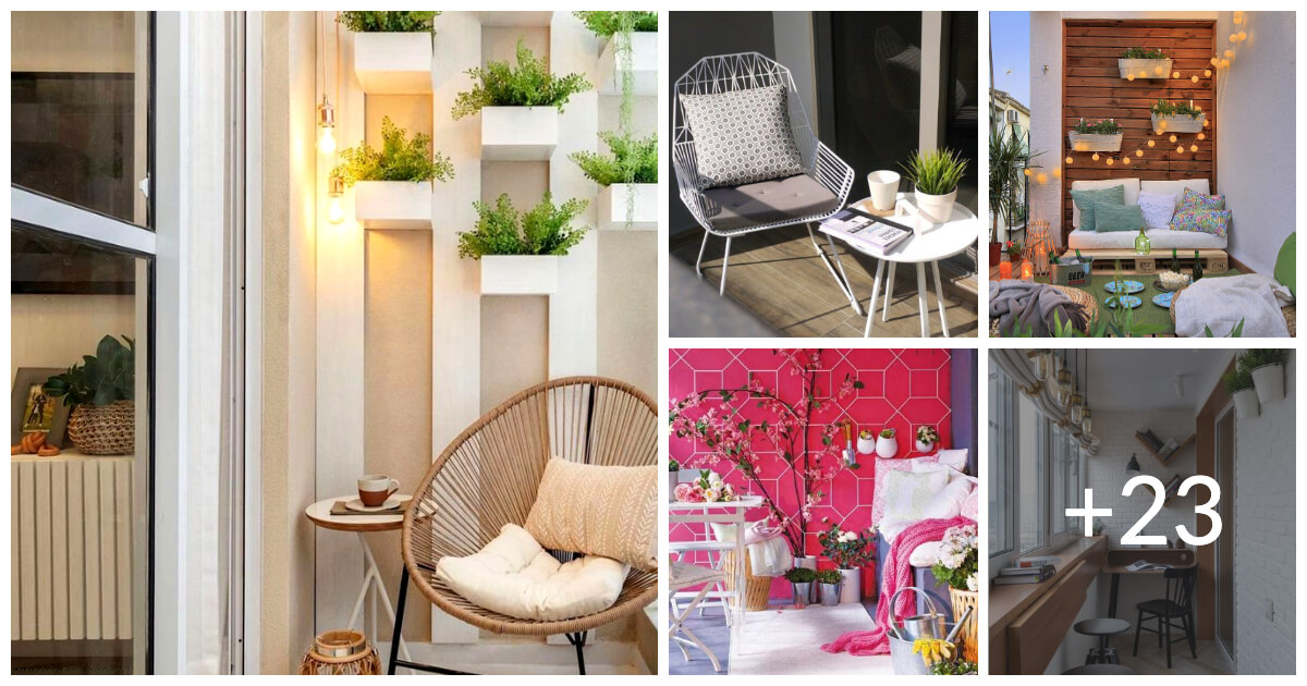 28 Ideas For Balcony With Limited Space