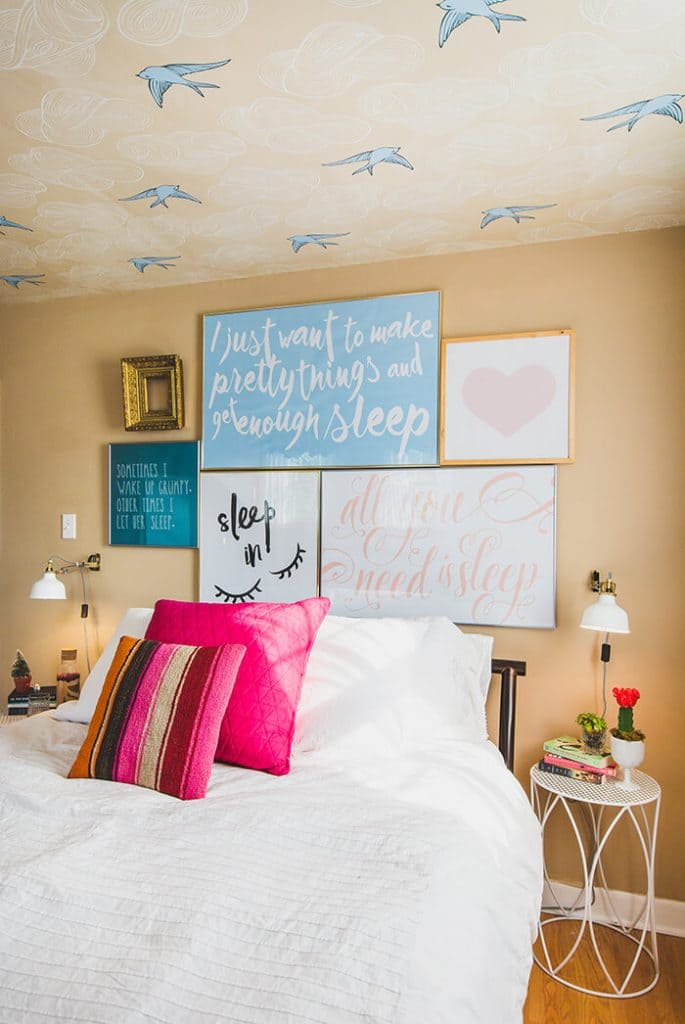 23 of the most appealing bedroom accent wall ideas this year - 67