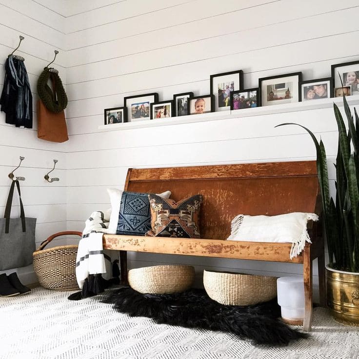 25 brilliant entryway bench ideas for your home - 89