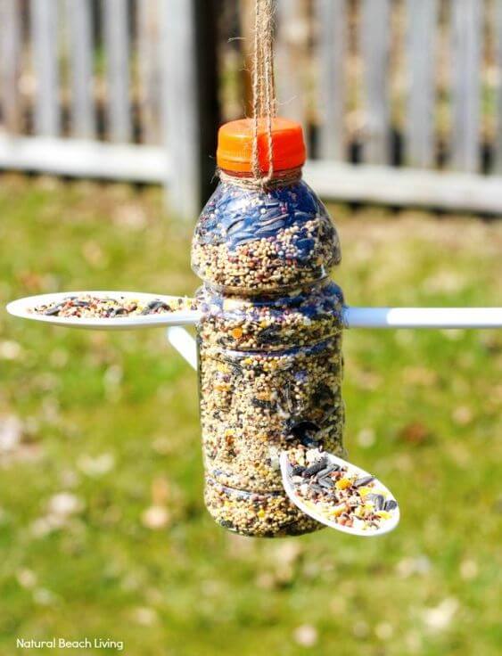 17 creative plastic spoon craft ideas for home and garden - 135