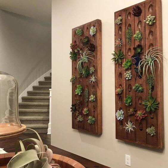 35 eye-catching indoor wall decor ideas with plants that will inspire you - 249