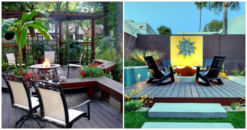 25 Shimmering Terraces and Garden Ideas