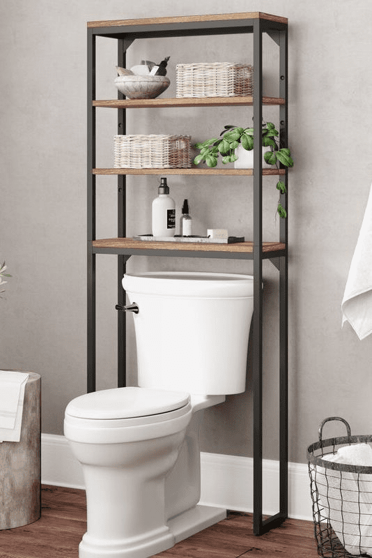 28 smart bathroom storage ideas to continue with your home - 119
