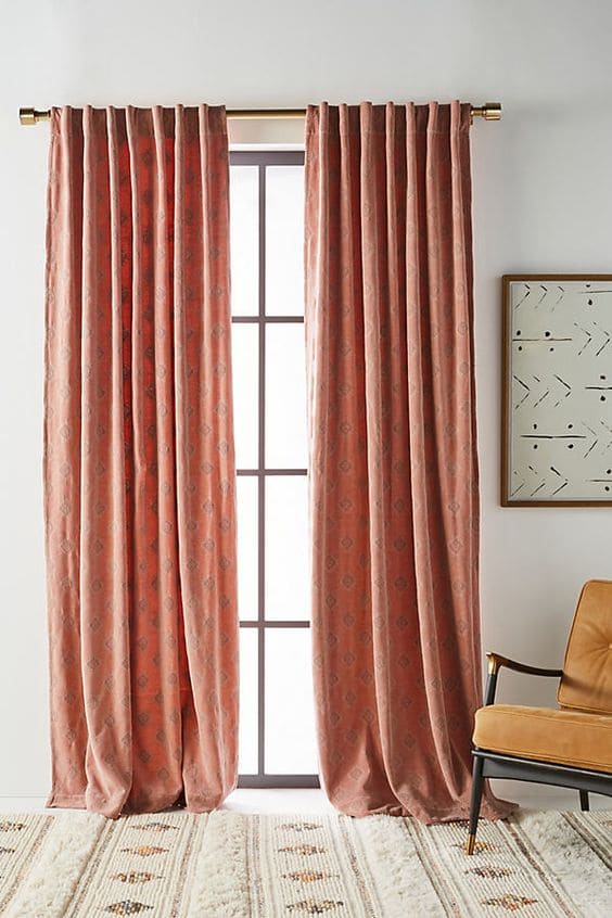 20 creative ideas for living room curtains - 159