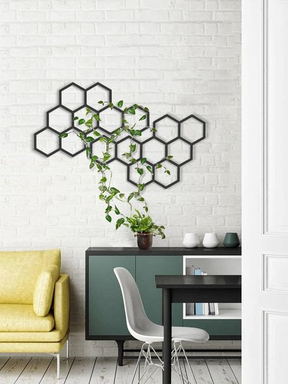 25 creative ideas for wall decoration - 201