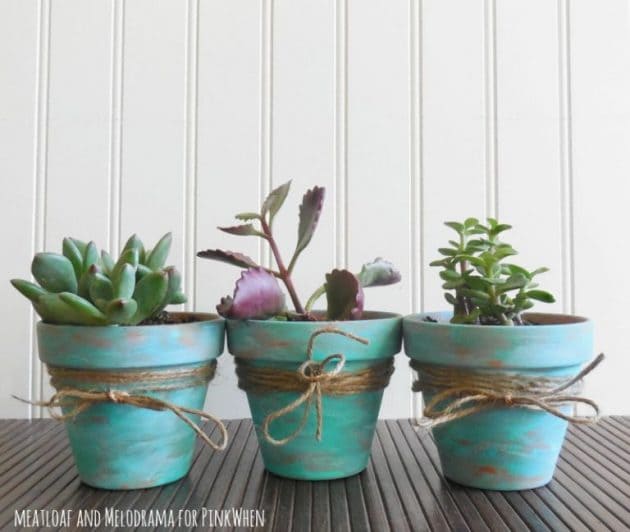 20 eye-catching DIY houseplant pot ideas - 161