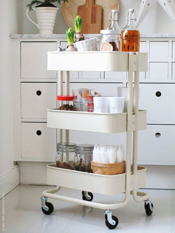 20 brilliant shopping cart storage hacks you'll love for your home